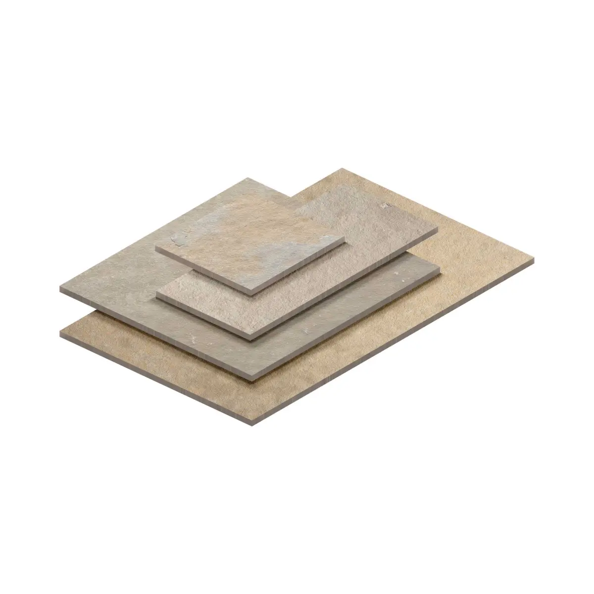 Harvest Limestone Smooth Gold Buff Grey Mix - Image 2